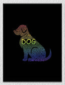 Dog Words Wall Art
