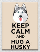 Hug A Husky Wall Art