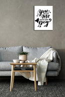 You, Me And Dog Wall Art
