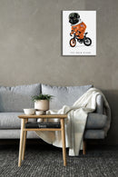 Dog Moon Rider Wall Art