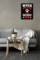 I Found Your Paw Wall Art