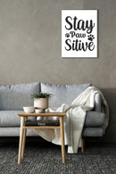 Pawsitive wall art