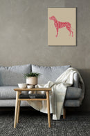 Red Dog Words Wall Art