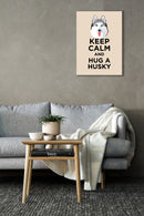 Hug A Husky Wall Art