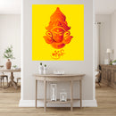 Maa Durga Art Self Adhesive Sticker Poster