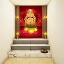 Durga With Kalash Self Adhesive Sticker Poster