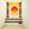 Beautiful Aesthetic Yellow Durga Wallpaper
