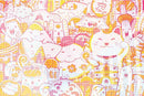 Doodle Brick Delights Wallpaper