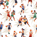 Dribble and Decorate Basketball Wallpaper