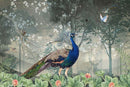 Ethereal Peacock Wallpaper