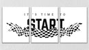 F1 Racing Wall Art, Set Of 3
