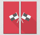 F1 Racing Wall Art, Set Of 2