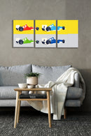F1 Racing Wall Art, Set Of 3