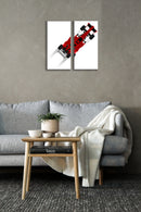 F1 Racing Wall Art, Set Of 2