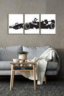F1 Racing Wall Art, Set Of 3