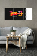 F1 Racing Wall Art , Set Of 3