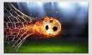 Fire Football Net Art