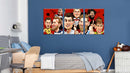 Cartoon Famous Footballers, Set Of 3