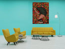 Blooming Peonies In Mind Wall Art