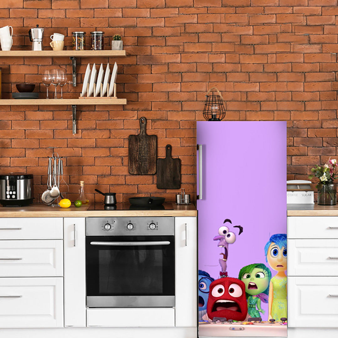Pixar Anime Self Adhesive Sticker For Refrigerator