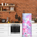 Happy Pabbels Anime Self Adhesive Sticker For Refrigerator