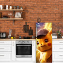 Pikachu  Anime Self Adhesive Sticker For Refrigerator