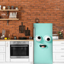 Cartoon Face Anime Self Adhesive Sticker For Refrigerator