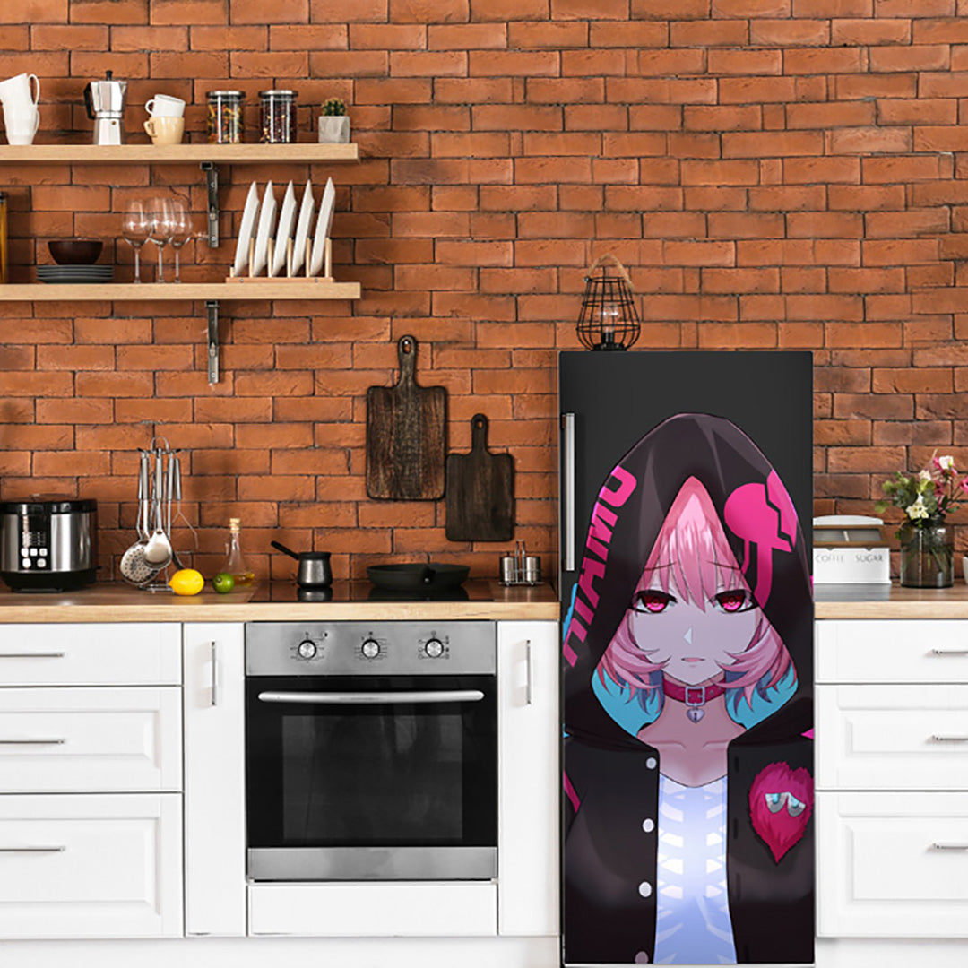 Riamu Yumemi Anime Self Adhesive Sticker For Refrigerator