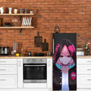 Riamu Yumemi Anime Self Adhesive Sticker For Refrigerator