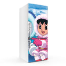 Doremon With Shizuka Self Adhesive Sticker For Refrigerator