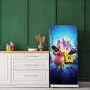 Spongebob Anime Self Adhesive Sticker For Refrigerator