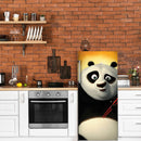 Hii Panda Anime Self Adhesive Sticker For Refrigerator