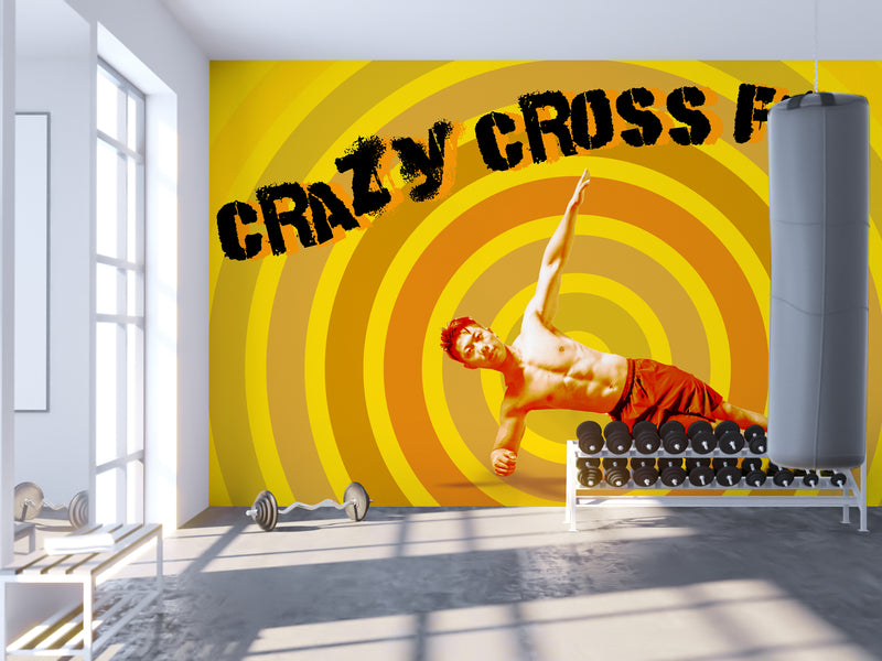 Crazy Crossfit Custiomised Wallpaper for wall