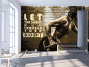 Fitness Freak Gym Motivation Custiomised Wallpaper for wall