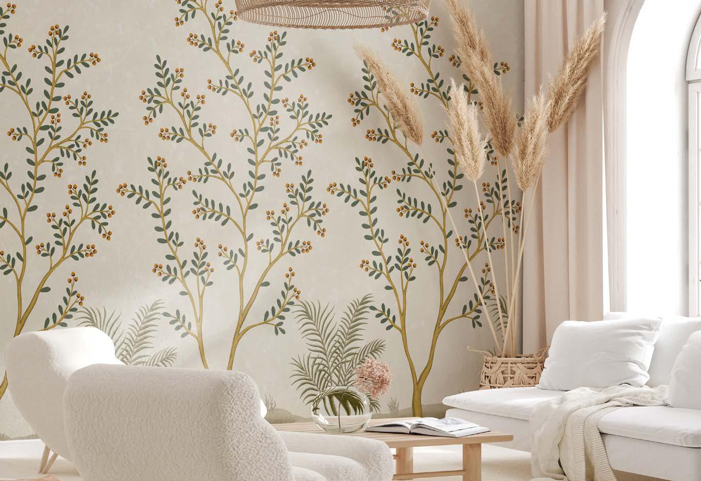 Fern Frond Fantasy Wallpaper