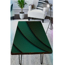 Green Gold Shaded Art Self Adhesive Sticker For Table