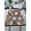 Colourful Marble Pattern Self Adhesive Sticker For Table