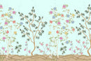 Gardenia Gaze Glade Chinoiserie Wallpaper