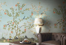 Gilded Leaf Garden Chinoiserie Wallpaper