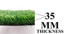 High density artificial grass 25mm