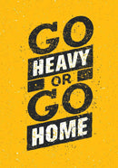 Go Heavy Gym Wallpaper