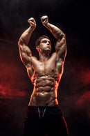 Body Building Pose Wallpaper