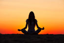 Sunrise Woman Yoga Wallpaper