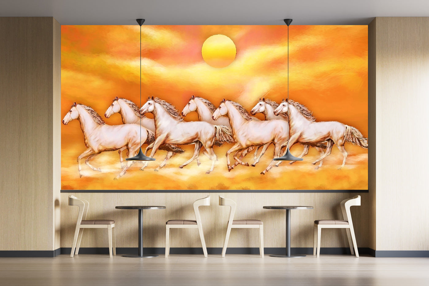 Horses Customised Wallpaper