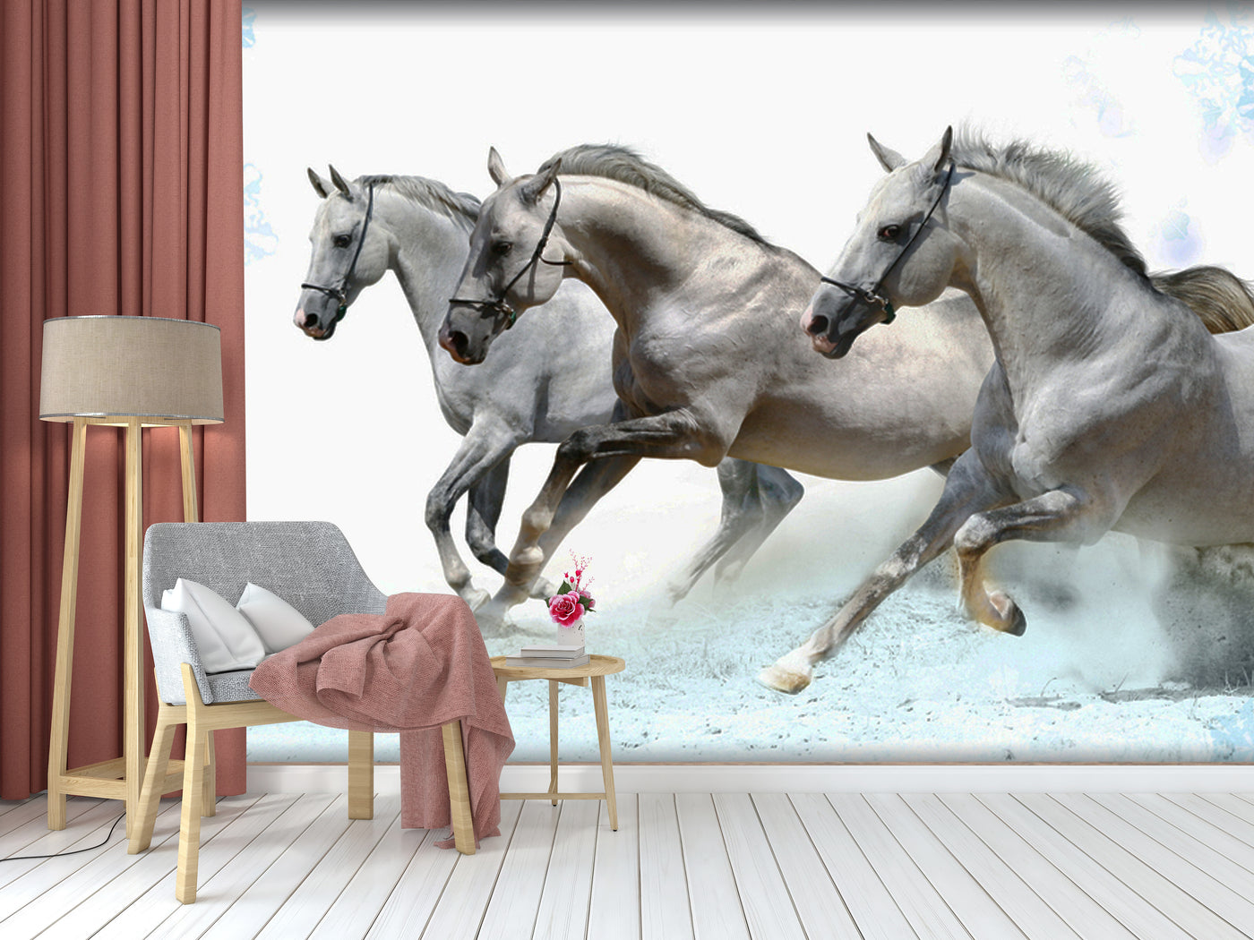 Horses Customised Wallpaper