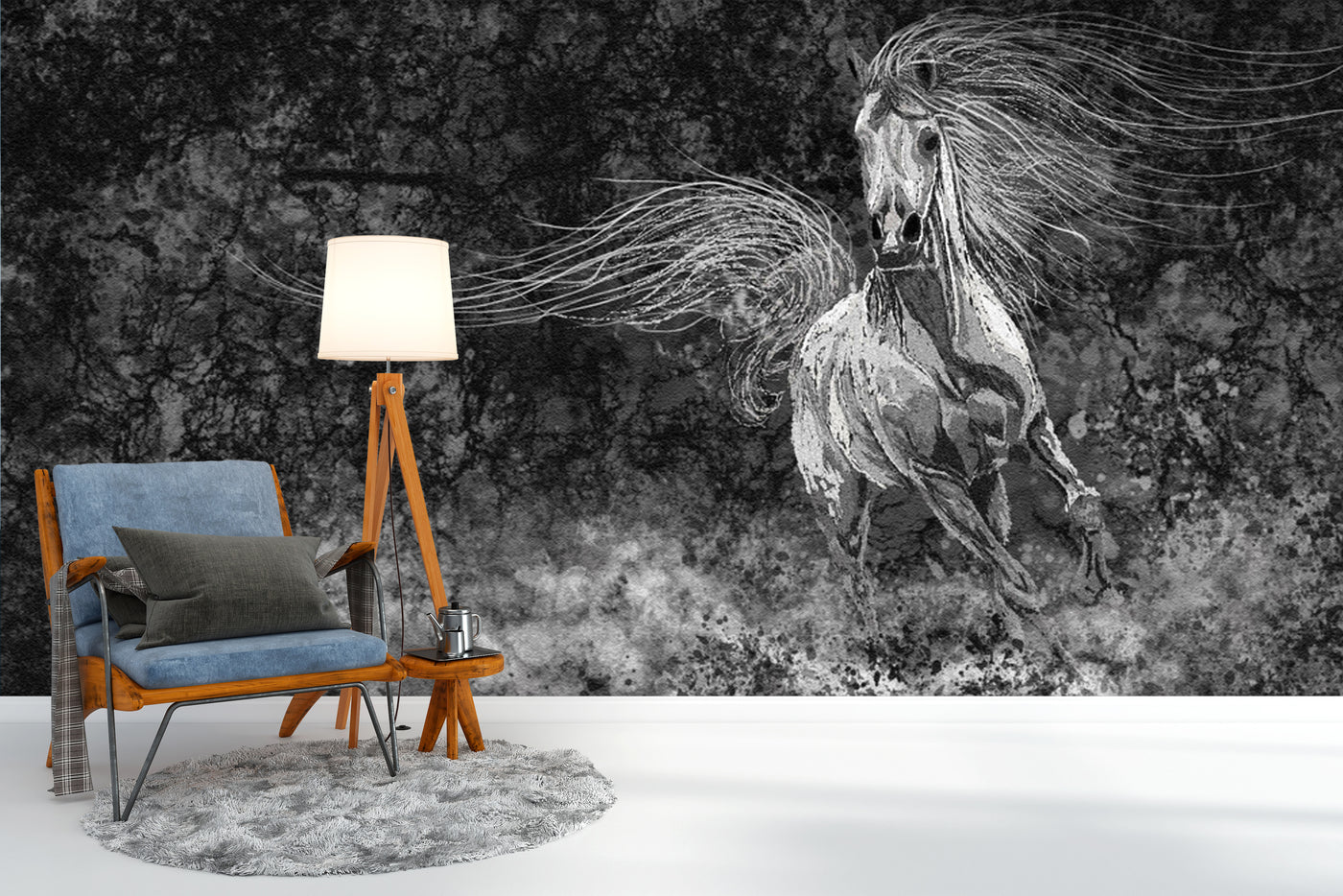 Horses Customised Wallpaper