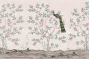 Haven Harmony Peacock Chinoiserie Wallpaper