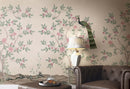 Haven Harmony Peacock Chinoiserie Wallpaper