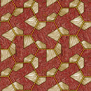 Max Honeycomb Marble Wallpaper