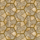 Max Honeycomb Marble Wallpaper